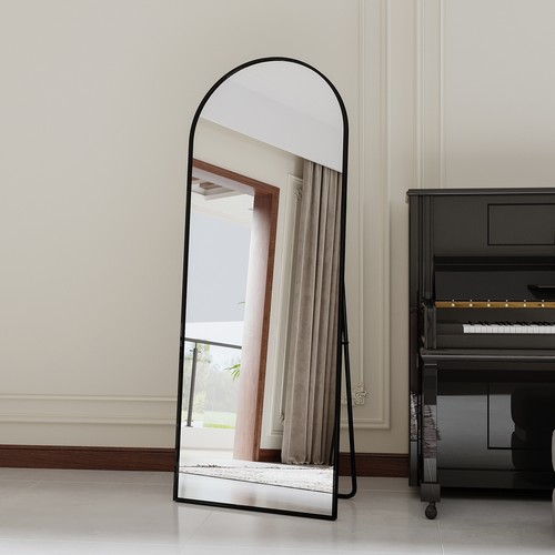 Black full length mirror - black,