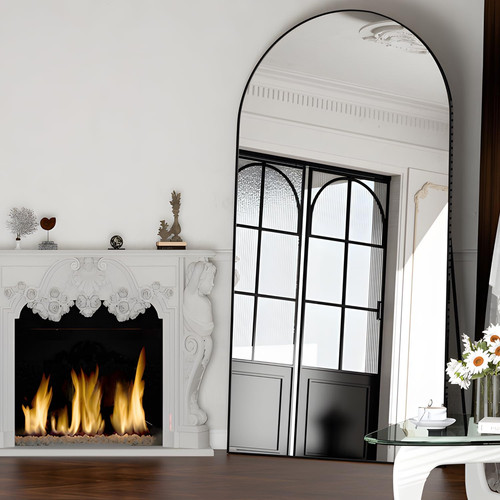 Arched floor mirror 198x96cm - floor,