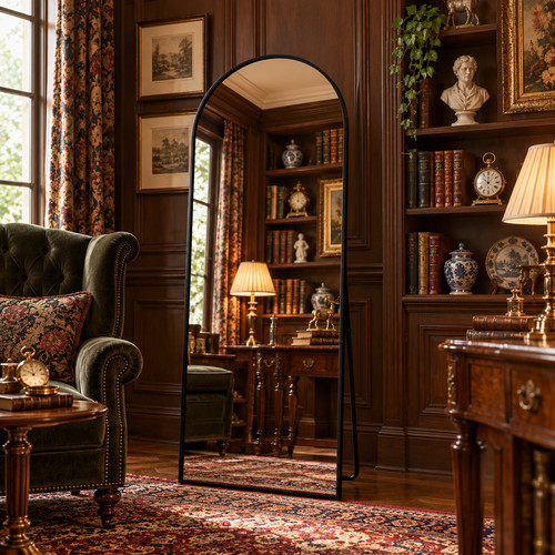 Arched floor mirror 165x60cm - arched,