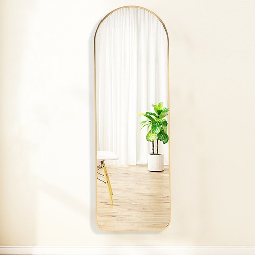Metal arch mirror 120cm full - mirror, 120cm,
